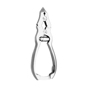 Fußnagelzange Doppelgelenk (Halbe kopfform) 12 cm