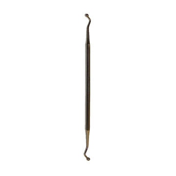 Akupressur / Kosmetikinstrument mit zwei Kugeln 4 mm (Enden) – 12,5 cm