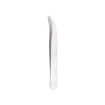 Augenbrauenpinzette (gebogen und schräg) – 9,5 cm
