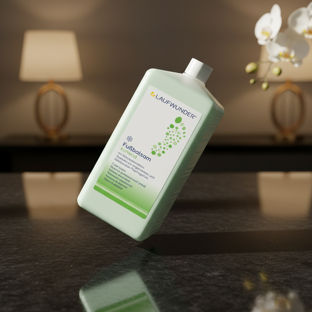 Laufwunder Kühlender Fußbalsam 500 ml – Mit Menthol für müde & beanspruchte Füße