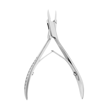 Diabetic Corner Nipper Flame-Shaped - Pointed 10 mm with Double Spring