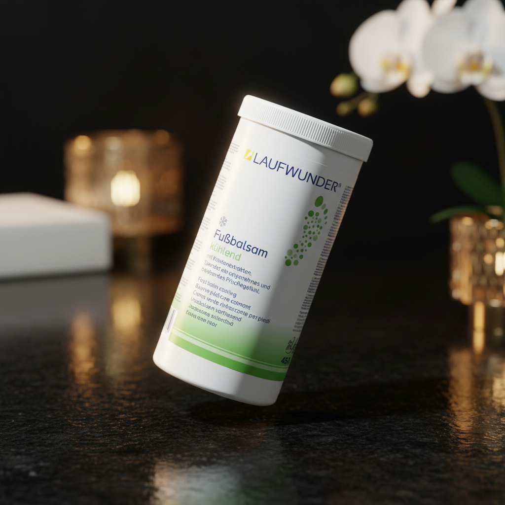 Laufwunder Kühlender Fußbalsam 450 ml – Erfrischende Pflege mit Menthol für müde Füße
