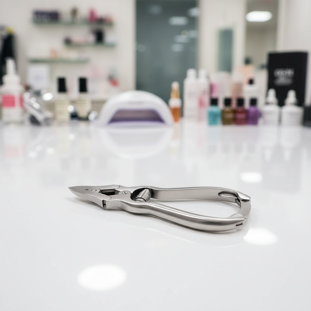 Superleichte Nagelzange mit Doppelgelenk 12 cm – Kraftvolles Schneiden harter und verdickter Nägel