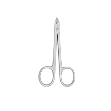Pince à cuticules à poignées ciseaux, tranchant courbé – 10,5 cm