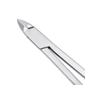 Pince à cuticules à poignées ciseaux, tranchant courbé – 10,5 cm