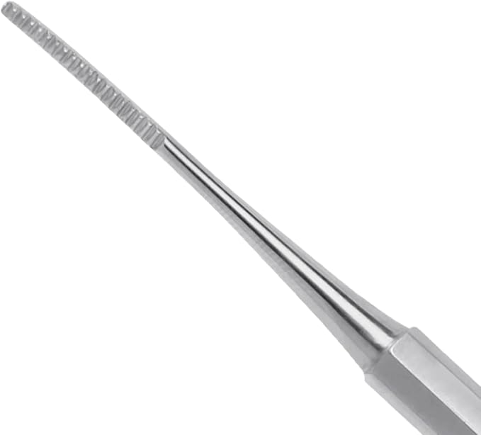 Ecknagelfeile gerade und gebogen 14,5 cm – Doppelseitige Präzisionsfeile für eingewachsene Nägel