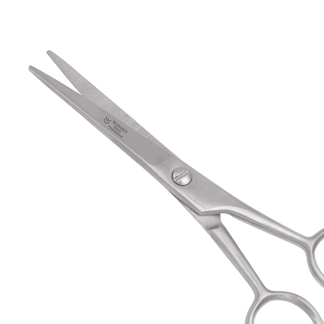 Barber/Hair Scissors Straight 13 cm – One-Sided Micro-Serration (5 inches)