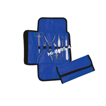 Instrumentenetui, blau, 9 × 18 cm