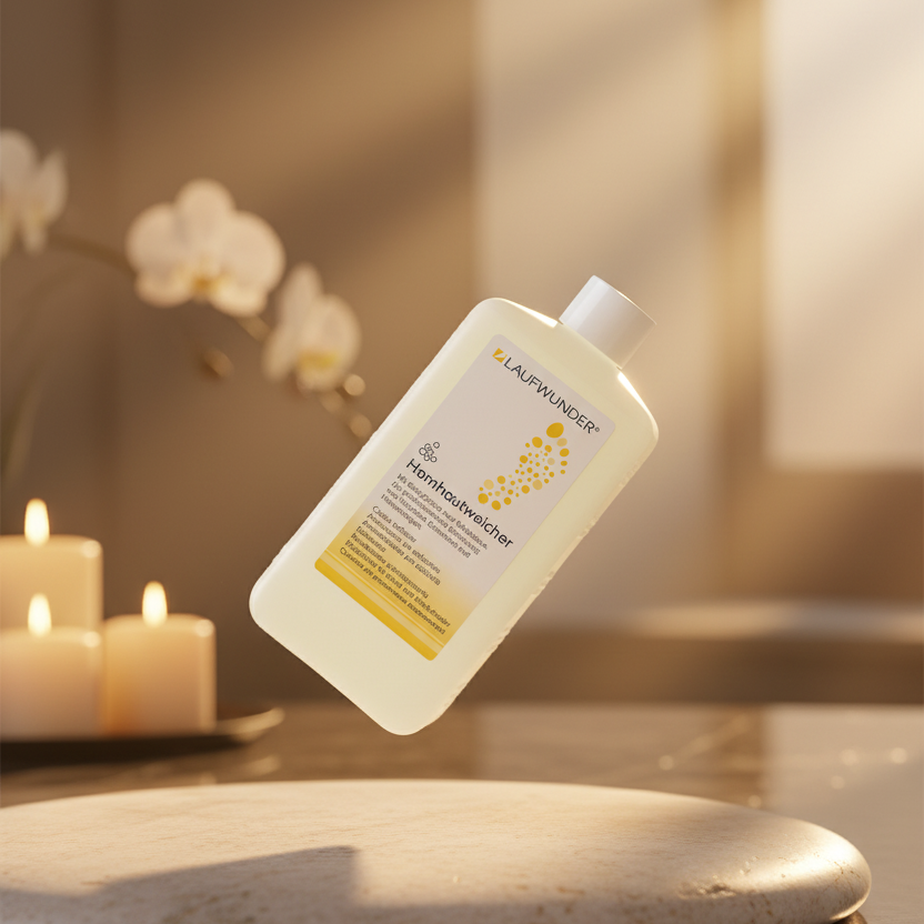 Laufwunder Hornhautweicher 500 ml – Professioneller Hornhautentferner für Podologie und Fußpflege