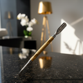 Profi Nagelhautschieber Gold Edition - Luxus-Instrument mit 24 Karat Vergoldung
