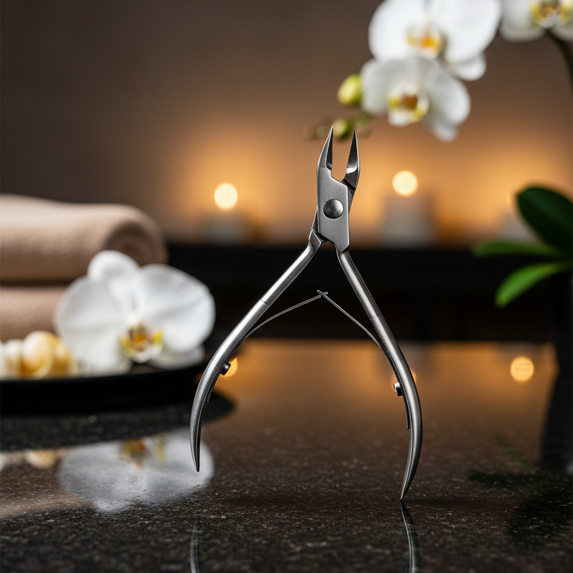 Eckenzange spitz, turmförmig 10 cm – Professionelle Nagelzange für eingewachsene Nägel