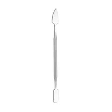 Spatel doppelseitig – groß – 17,5 cm
