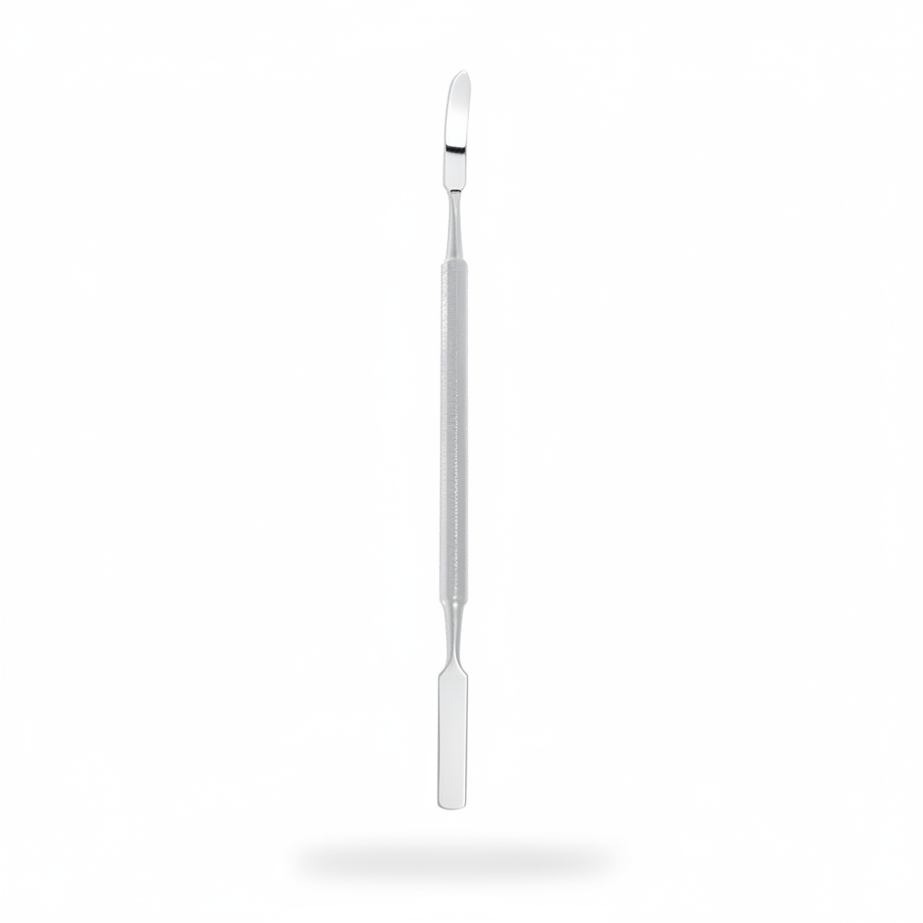 Kosmetikspatel aus Edelstahl 16,5 cm – Professionelles Instrument für Kosmetik, Nageldesign und Hautpflege