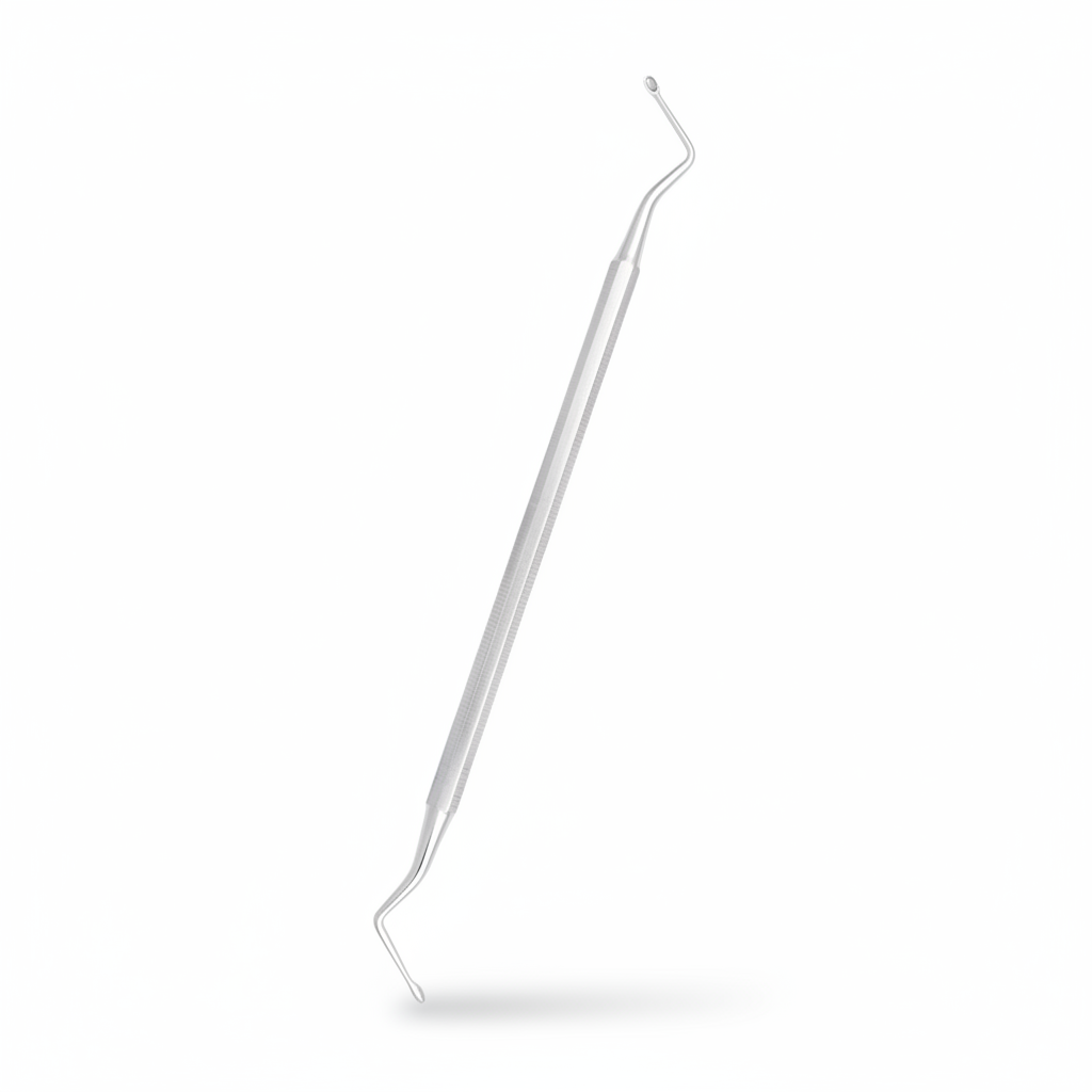 Doppellöffel / Mitesserentferner 17 cm – Professionelles Edelstahl-Instrument für Hautreinigung und Kosmetik