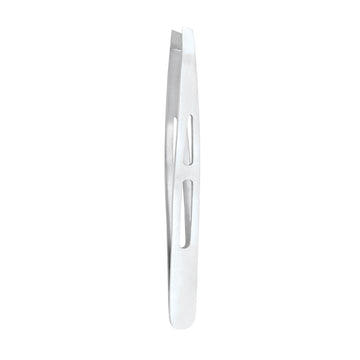 Augenbrauenpinzette mit Design (schräg) – 9,5 cm