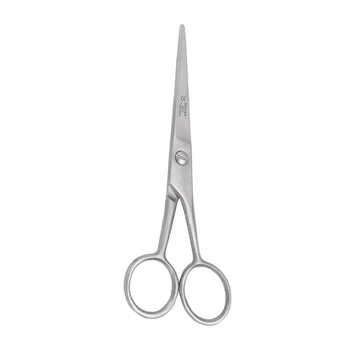 Barber/Hair Scissors Straight 13 cm – One-Sided Micro-Serration (5 inches)